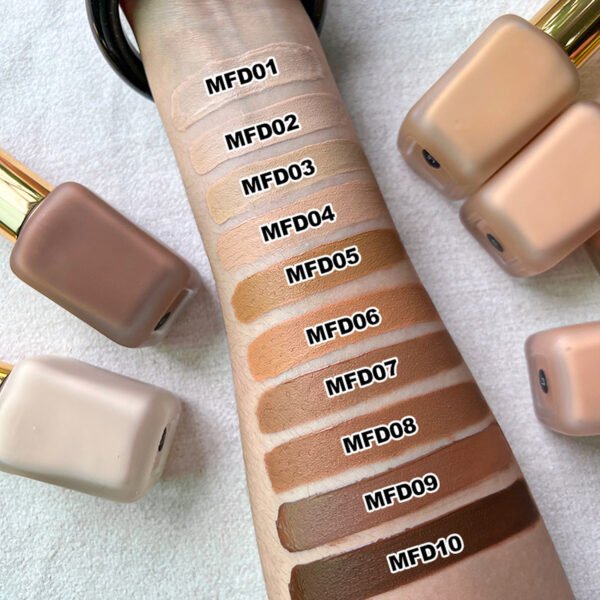 Matte Longwear High Coverage Foundation - 图片 4