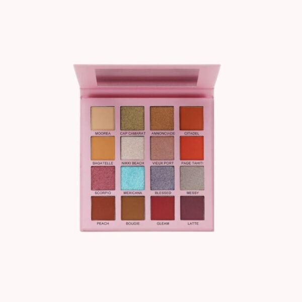 16-Color Book-Shaped Eyeshadow Palette - 图片 4