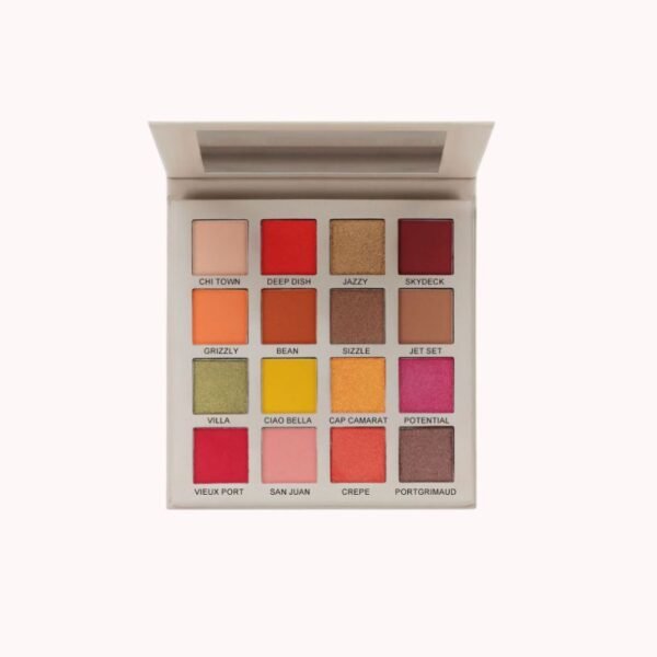 16-Color Book-Shaped Eyeshadow Palette - 图片 3