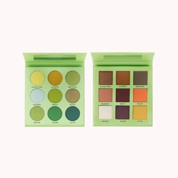 9-Color Book-Shaped Eyeshadow Palette - 图片 2