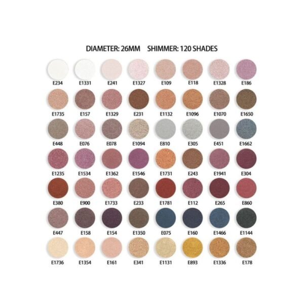 9-Color Book-Shaped Eyeshadow Palette - 图片 6
