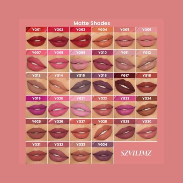 Pigmented Long Lasting Liquid Lipstick - 图片 5