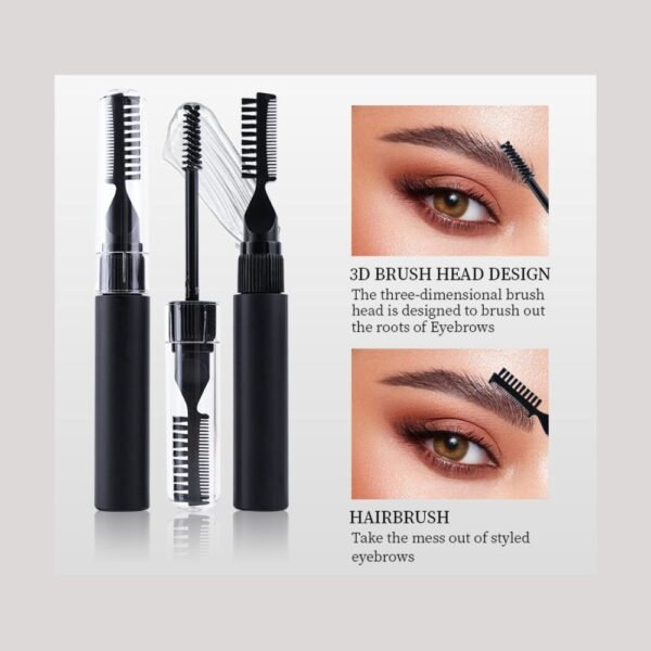 Double Head Control Freak Clear Eyebrow Gel - 图片 2