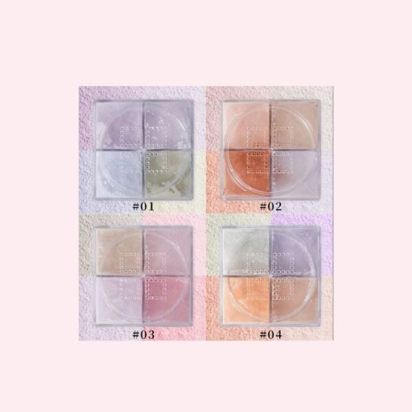 Four-Color Matte Setting Powder - 图片 2